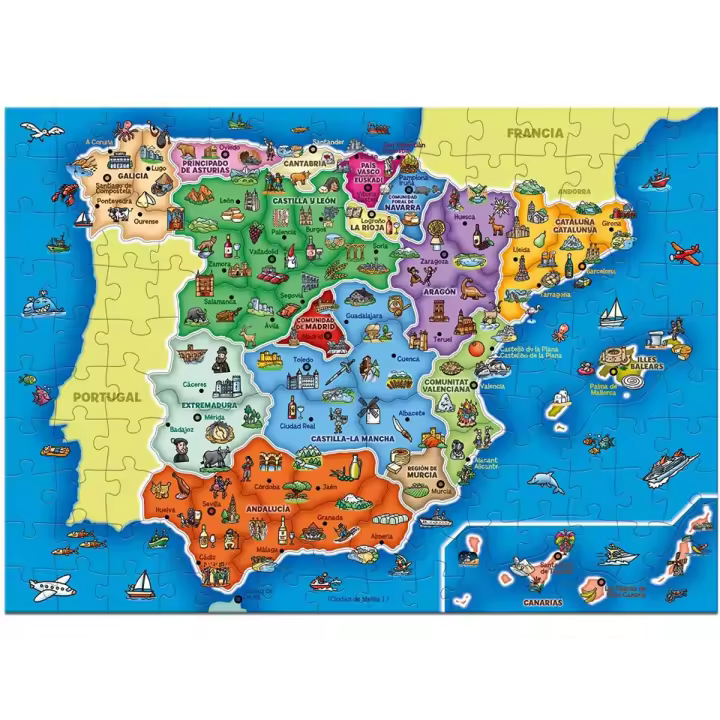 Diset - Provincias y Autonomías de España - 1