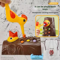 Juguete Educativo Montessori Para Niños Cazador De Lagartos De Madera Juego Magnético Para Desarrollo Infantil Tablero Ocupado - details 0