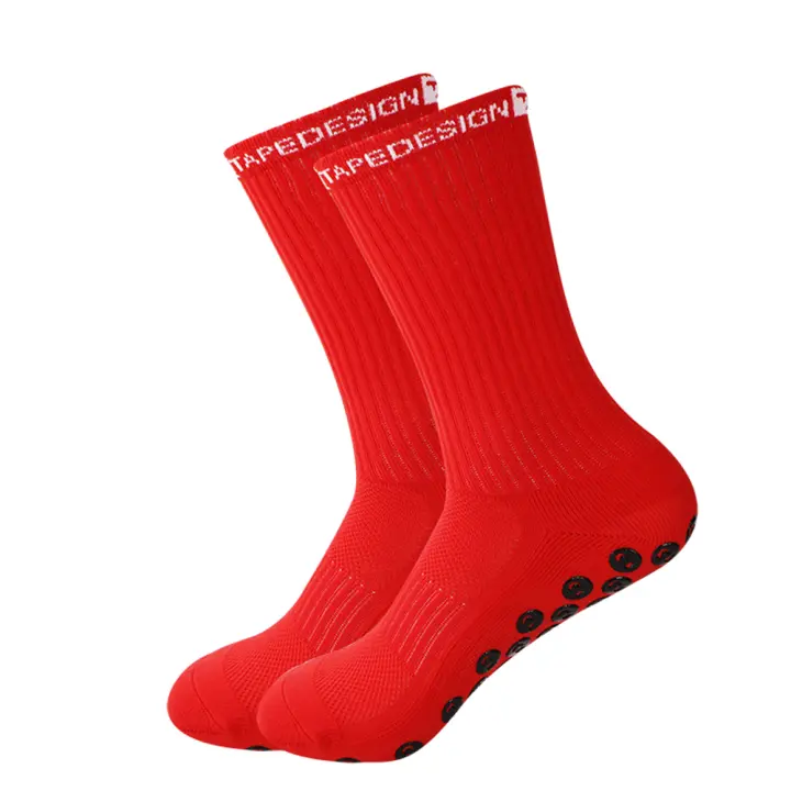 Pareja De Calcetines Profesionales Para Fútbol Calcetines De Baloncesto Transpirables Para Senderismo Y Running Calcetines Antideslizantes - 1