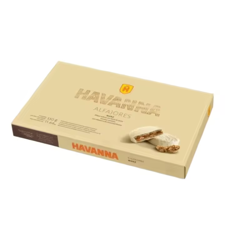 Havanna Alfajores de Nuez 6 Unidades Rellenos de Dulce de Leche  - Qumir - 1
