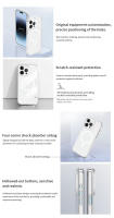 VOKAMO Funda Transparente Anti Amarillamiento Clásica con Anillo Magnético Compatible con MagSafe para iPhone 15, iPhone 15 Plus, iPhone 15 Pro, iPhone 15 Pro Max de Alta Calidad con Encaje Perfecto - details 2