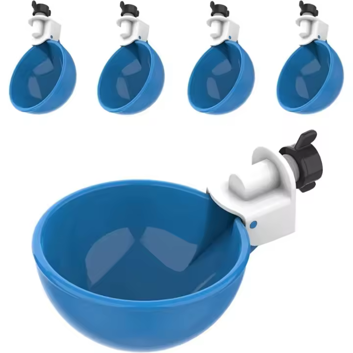 Bol De Agua Automático Para Pollos Pato Y Pigeon Dispensador De Agua Libre Rango En Granja Plástico Resistente Para Aves De Corral - 1