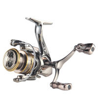 Carrete De Pesca HAUT TON CD Spinning 5.2:1 Ratio De Engranajes 13.23Lbs Arrastre Máximo Metal Spoo Plegable CNC Doble Brazo Para Agua Dulce Y Salada - details 1