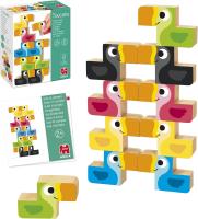 Goula - Toucans Juego educativo de apilar para niños a partir de 2 años - JUMBO GOULA - details 1