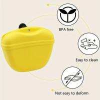 Bolsa De Cintura Para Entrenamiento De Perros De Silicona Con Clip Magnético Almacenamiento De Alimentos Para Premios Para Puppies Bolsa Portátil Para Salidas Con Alimentos Para Perros - details 3
