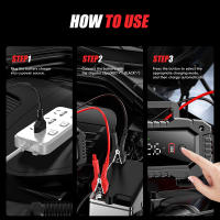 Cargador Automático Inteligente De Batería 12V/20A 24V/10A Maintener Para Coche Y Motocicleta Con Pantalla LCD AGM Y Ácido Plomo - details 15