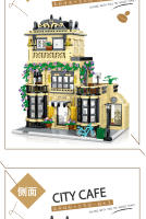 Bloques De Construcción MOC MORK Serie Urban Street View Para Niños Juguetes Educativos De Arquitectura Moderna Regalos Para Niños Varones - details 4