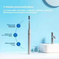 Cepillo De Dientes Eléctrico Recargable Ultrasonido Inteligente Impermeable Para Adultos Cepillo Dental Automático Completo Con Carga USB Y Timer - details 3