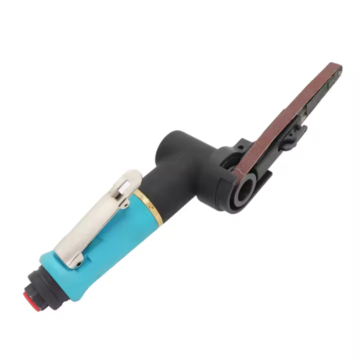 Máquina De Lijado Y Pulido De Cinta Pneumática Eficiente 1" 10*330mm Para Acero Madera Y Plástico Herramienta Comercial - 1