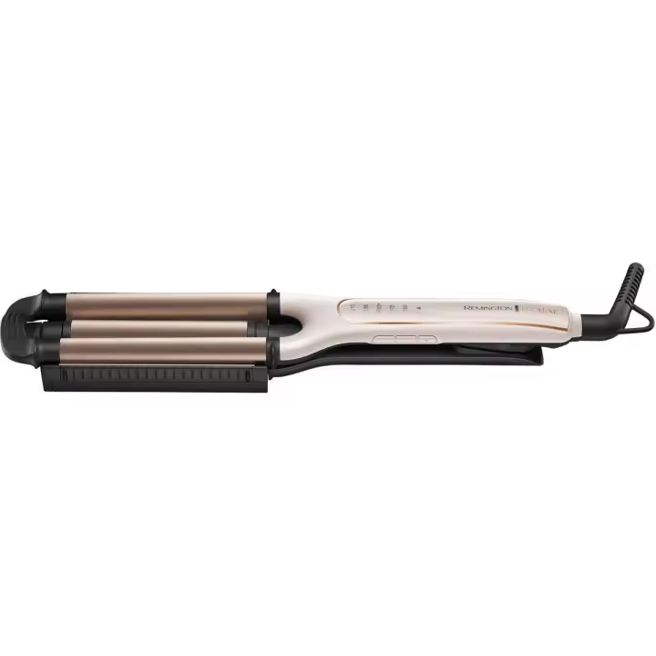 Remington Ondulador ajustable 4 en 1 Proluxe CI91AW - tecnología OPTIheat: crea 4 looks ondulados, mando giratorio, cerámica con Grip Tech, 5 ajustes de temperatura (hasta 210 °C), modo Pro+ a 185 °C, calentamiento en 30 segundos. - 1