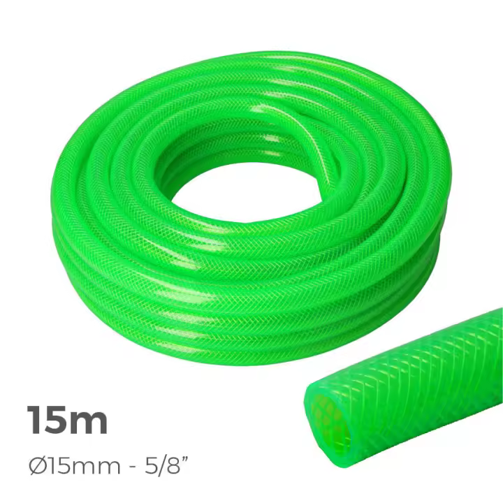 MANGUERA JARDIN ANTI-TORSION Ø INTERIOR 15mm Ø EXTERIOR 20mm (5/8") - ROLLO 15m EDM - 1