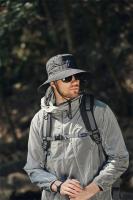 Sombrero De Buho Para Hombres Protección Solar Gran Alas Sombrilla De Pesca Camping Senderismo Material De Poliéster - details 4