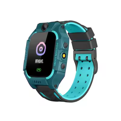 Reloj inteligente para niños con Rastreador GPS, Reloj de teléfono con video chat, Llamada de 3 Vías, Reloj con Cámara, Pantalla táctil de 1,4 pulgadas, reloj de teléfono para niños y niños de 3 a 15 años with Tarjeta SIM (GREEN) - 1