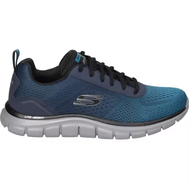 SKECHERS | Deportivas Skechers Track Ripkent para Hombre – Zapatillas Casual en Color Azul con Degradado – Sneakers con Cordones – Estilo Casual – Cómodas – Modelo 232399-NVBL - 1