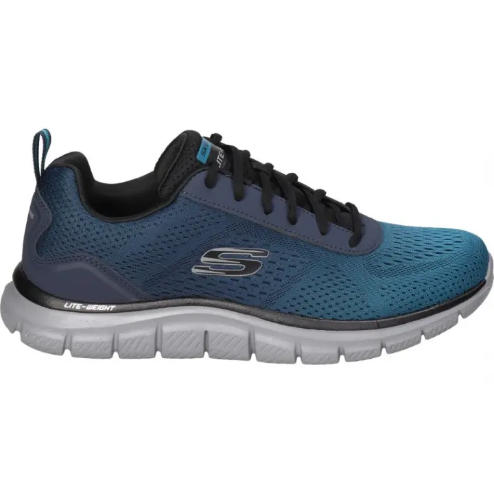 SKECHERS | Deportivas Skechers Track Ripkent para Hombre – Zapatillas Casual en Color Azul con Degradado – Sneakers con Cordones – Estilo Casual – Cómodas – Modelo 232399-NVBL - 1