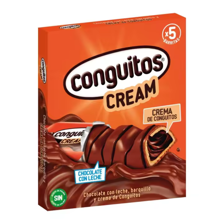 CONGUITOS BARRITA CREAM PACK 5X23G - 1