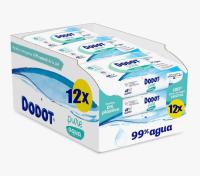 Dodot Toallitas Pure Aqua para Bebé, 99% Agua, 576 Toallitas, 12 Paquetes (12 x 48) de Toallitas para Bebé. - details 0