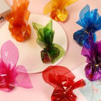 80 Pcs Papel De Embalaje Transparente Coloreado De 19 X 19 Cm Con Cordones Para Regalos Y Dulces Para Fiestas Y Eventos - details 1