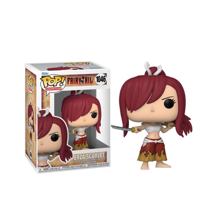 Figura Funko POP! Fairy Tail - Erza Scarlet 1046 Raíz Merchan-Store