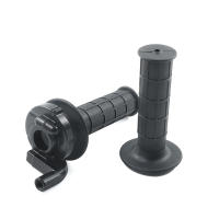 Manillar De Motocicleta 7/8" 22mm Con Cable De Giro Para ATV Quad Motocross Racing Grip De Mano De Goma Y Metal Para Deportes Acuáticos Y Vida Encontrada - details 1