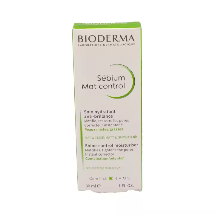 BIODERMA SEBIUM MAT CONTROL 8 HORAS 30 ML PK - 1