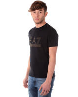 Camiseta Emporio Armani EA7 Algodon Hombre Negro 3 ZPT42PJ18Z 1200 - details 3