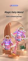 Varita Mágica Para Niñas Princesas Luz Reluciente Música Sticks Fae Little Fairy Regalos De Cumpleaños Juguetes Operado Por Batería - details 0