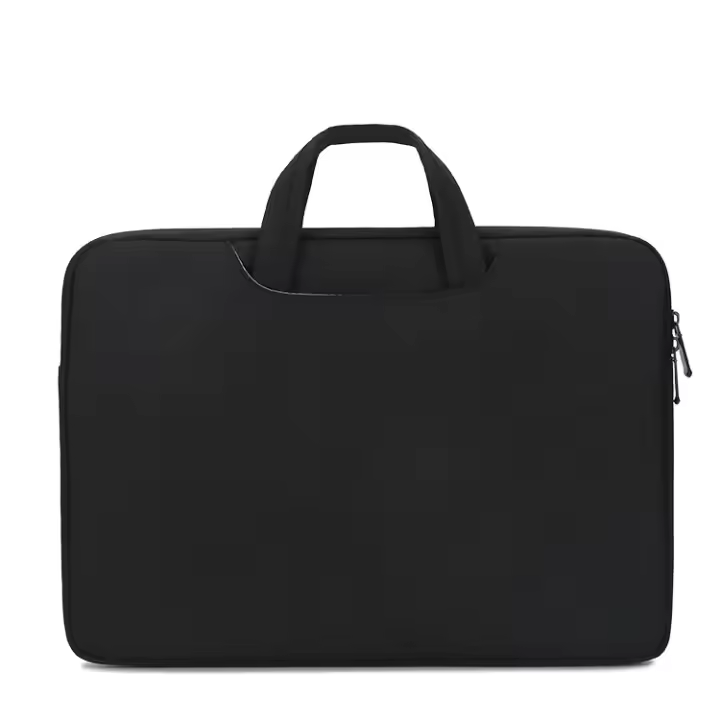 Juego de 1 bolso simple del ordenador portátil del PDA de 15,6 pulgadas, cartera del bolso del trazador de líneas para el negocio - 1