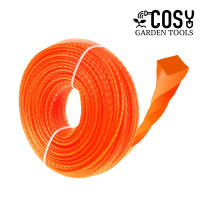 Línea De Acriscolas COSY 25m/15m*2.4mm/2.7mm/3mm/3.5mm/4mm Para Jardín Accesorio De Cabeza De Motosierra De Jardín Nylon Espiral - details 1