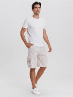 Shorts De Camuflaje Para Hombre Verano Secado Rápido Multibolsillos Ligeros Para Senderismo Pesca Camping Tácticos - details 5