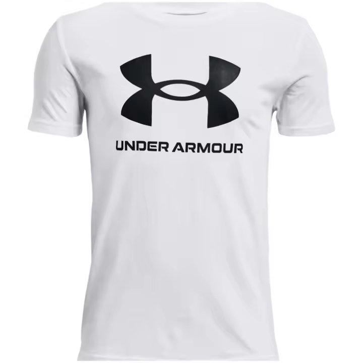 Camiseta de Manga Corta Under Armour Sportstyle para unisex en color blanco - 1