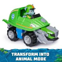 SPIN MASTER - PATRULLA CANINA - Pack Figura Rocky Jungle Pups y Vehículo Tortuga - Patrulla Canina Juguetes - 6067763 - Juguetes Niños 3 años + - Regalo Niño 3 años + - details 3