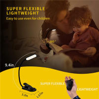 Luz De Lectura Ajustable Recargable USB Con Cuello De Garrafa 7 LEDs Luz Nocturna De Escritorio Para Lectura En La Noche Con Clip De Ganso - details 6