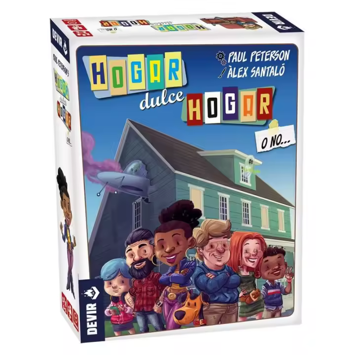 Juego mesa cooperativo Hogar Dulce Hogar o No... multijugador CB/2658 DEVIR - 1