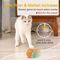 Juguete Interactivo Para Gatos ATUBAN Bola De Mueble Activada Por Movimiento Juguete Inteligente Para Ejercicio Y Entretenimiento Para Gatos Domésticos - details 1
