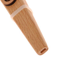 1Pc Flauta De Madera Kazoo Fácil De Aprender Y Jugar Para Principiantes Instrumento De Accompagnement Simple - details 3