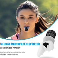 Dispositivo De Ejercicio De Respiración 1 PC Con Resistencia Ajustable Para Mejorar La Capacidad Pulmonar Y La Fuerte Abdominal Material ABS Entrenamiento Cardiovasculares - details 0