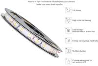 Tira De Luces LED RGB Impermeable DC 12V 5M 60LED/M 2835 Luz Flexible Para TV Luz De Fondo Caliente Blanca Y Blanco - details 2