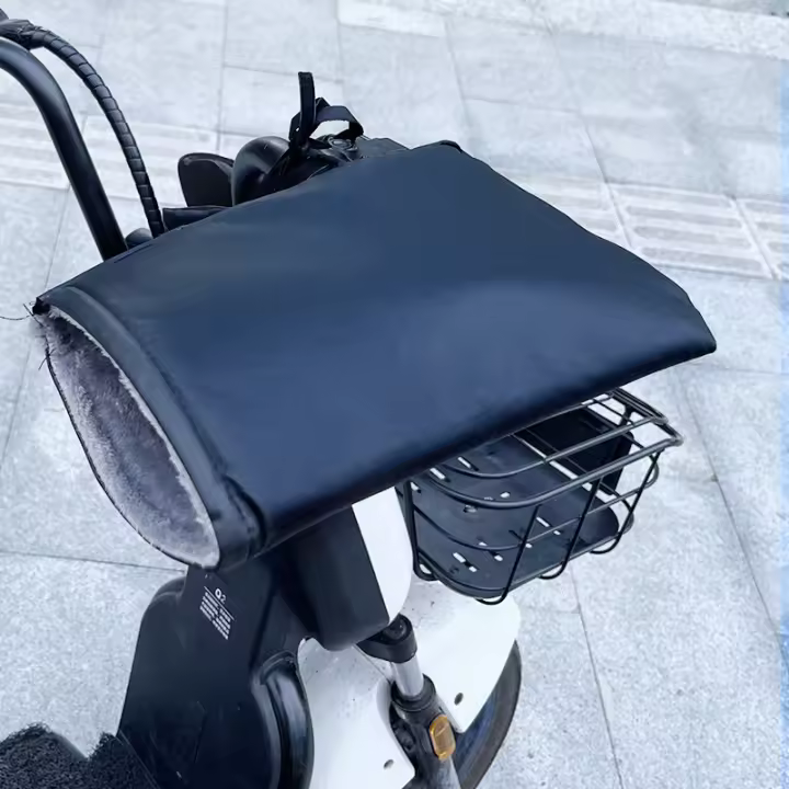 Guantes Calentadores Impermeables Para Manillar De Motocicleta Equipamiento De Invierno Cubiertas Para Manos Accesorios Para Bicicleta - 1