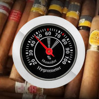 Higrómetro Mecánico Analógico Diseño Redondo Ideal Para Humidor Y Monitoreo De Humedad Interior - details 3