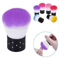 Cepillo De Limpieza Para Uñas Suave Herramienta De Manicura Y Pedicura Para Polvo De Acrílico UV Gel Color Negro Tamaño 60mm - details 5