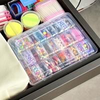 Caja De Almacenamiento Multifuncional Para Pintura Diamante DIY Bordado De Perlas Arte De Uñas Joyería Mosaico De Strass - details 5