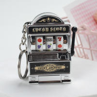 Llavero De Máquina Tragamonedas De Frutas Encanto Sorteo Mini Colgante Para Bag Charm Regalos De Novedad Para Niños Y Adultos - details 6