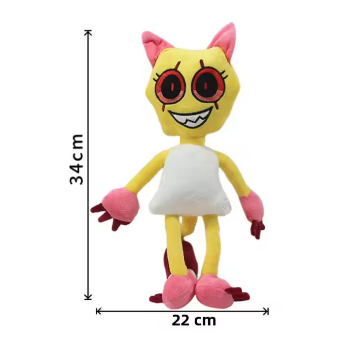 Muñeco De Peluche Dandy's World 30cm Juguete Suave De Algodón PP Para Decoración De Habitación Estilo Kawaii Gaming Horror - 1