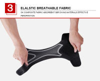 AOLIKES Soporte De Tobillo Elástico Con Ajuste Libre Protección De Banda De Compresión Para Prevenir Espraines Deporte Y Fitness - details 4