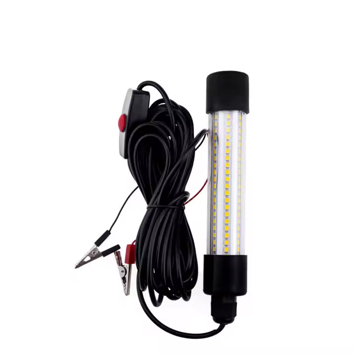 Luz De Pesca LED 12V 126Pcs 2835 SMD Impermeable Linterna Encantadora De Pescado Submersible Luz Submarina Para Pesca - 1