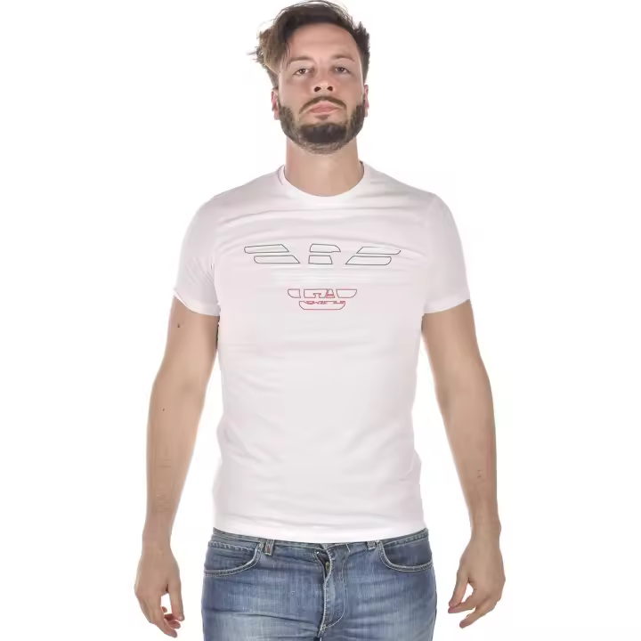 Emporio Armani Camiseta Algodón Hombre Blanco 3Z1T901J11Z 100 - 1