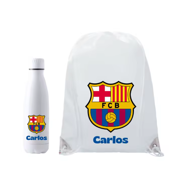 Fútbol Club Barcelona FCB - Artículo de regalo - Diseño FCB + nombre (Dejar nombre en chat o notas) - 1