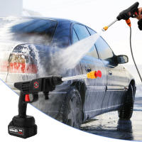 50Bar 200W Wireless High Pressure Car Wash Washer Gun 21 V 20000mAh / 30000mAh Battery Foam Generator Water Gun Cleaner Car Washing Machine - details 5