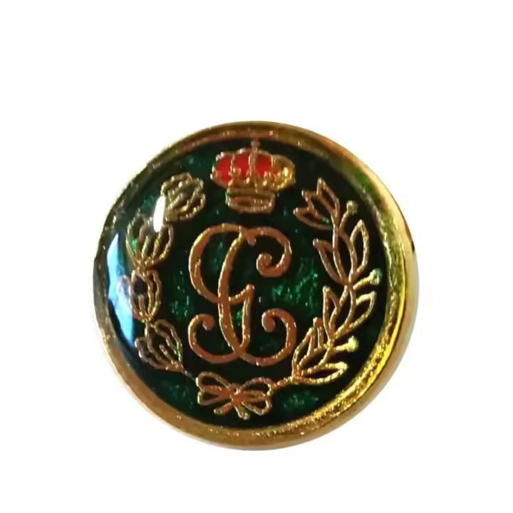 Pin Guardia Civil España Fondo Verde - 1